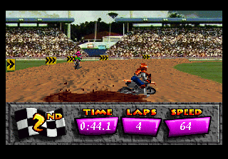 Motocross Championship screenshot 3 for Mega Drive 32X